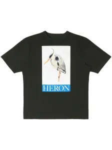 HERON PRESTON - T-shirt In Cotone Con Stampa #2577341