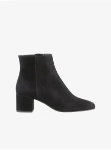 Black Women's Suede Ankle Boots Högl Day Dream - Women
