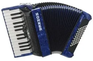 Hohner Bravo II 48 Dark Blue Fisarmonica a tasti #1998722