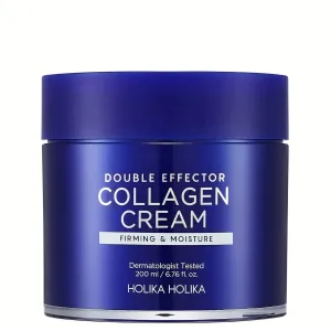Holika Holika Crema rassodante per la pelle al collagene Double Effector (Collagen Cream) 200 ml