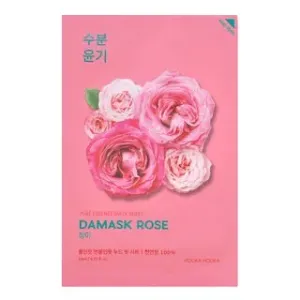 Holika Holika Pure Essence Mask Sheet Damask Rose mascheraviso in tessuto per l' unificazione della pelle e illuminazione 23 g