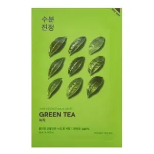 Holika Holika Pure Essence Mask Sheet Green Tea mascheraviso in tessuto contro arrossamento 23 g