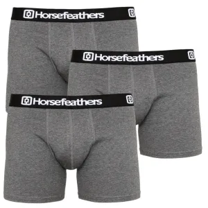 3PACK Mens Boxers Horsefeathers Dynasty Heather Anthracite (AM067B) #2763248