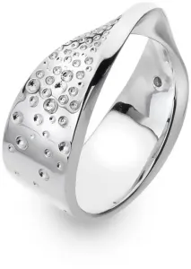 Hot Diamonds Anello in argento con diamante Quest DR219 55 mm
