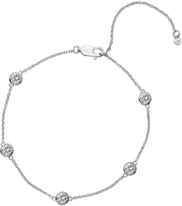 Hot Diamonds Braccialetto in argento con topazio e diamante Willow DL580