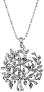 Hot Diamonds Collana in argento con Albero della vita Jasmine DP700 (catena, pendente)