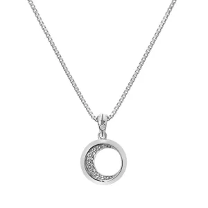 Hot Diamonds Collana in argento con diamante Celestial DP859 (catena, pendente)