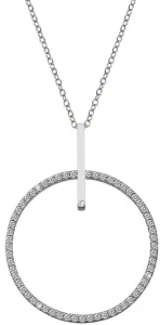 Hot Diamonds Collana in argento con diamante Flora DP717 (catena, pendente)