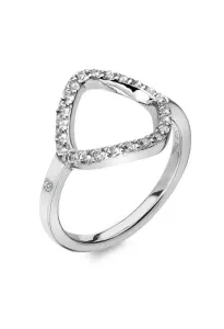 Hot Diamonds Eleganteanello in argento con diamante e topazi Behold DR221 60 mm