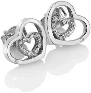Hot Diamonds Orecchini a cuore in argento Adorable Encased DE548