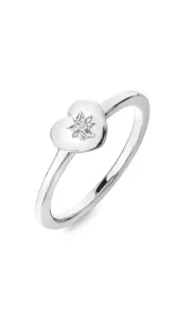 Hot Diamonds Romantico anello in argento con diamante Most Loved DR241 56 mm