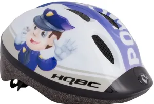 HQBC Funq Poliziotto 48-54 Casco da ciclismo per bambini