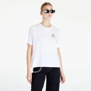 HUF Embroidered Triple Triangle Relax T-Shirt White #1873520