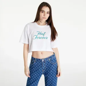 HUF Forever S/S Crop Tee White #2738052