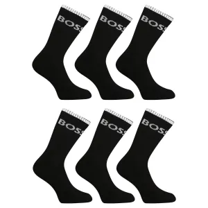 Hugo Boss 6 PACK - calzini da uomo BOSS 50510168-001 43-46
