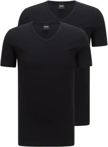 Hugo Boss 2 PACK - T-shirt da uomo BOSS Slim Fit 50325408-001 S