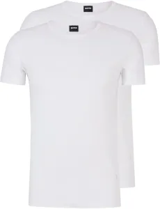 Hugo Boss 2 PACK - T-shirt da uomo BOSS Slim Fit 50475276-100 L