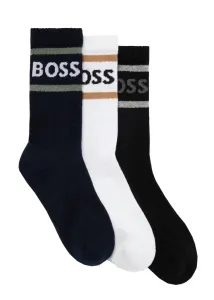 Hugo Boss 3 PACK - calzini da uomo BOSS 50469371-966 39-42