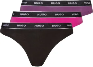 Hugo Boss 3 PACK - perizoma da donna HUGO 50480150-985 3XL