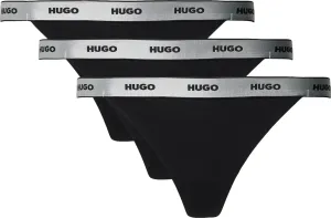 Hugo Boss 3 PACK - perizoma da donna HUGO 50502802-001 3XL
