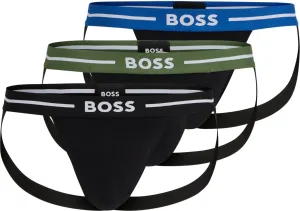 Hugo Boss 3 PACK - slip uomo BOSS JOCK STRAP 50514965-965 M