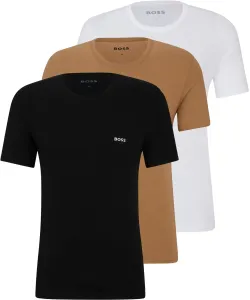 Hugo Boss 3 PACK - T-shirt da uomo BOSS Regular Fit 50475284-265 XXL