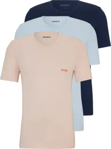 Hugo Boss 3 PACK - T-shirt da uomo HUGO Regular Fit 50480088-680 S