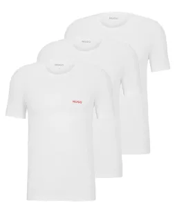 Hugo Boss 3 PACK - t-shirt da uomo HUGO Regular Fit 50493972-100 XXL