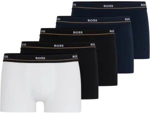 Hugo Boss 5 PACK - boxer da uomo BOSS 50475275-460 XXL