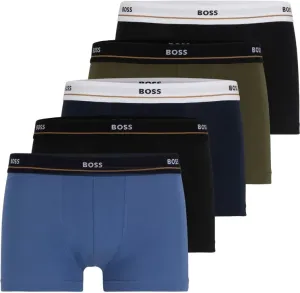 Hugo Boss 5 PACK - boxer da uomo BOSS 50508889-984 L