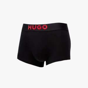 Hugo Boss Regular-Rise Silicone Logo Trunks Black #252028