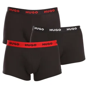 Hugo Boss 3 PACK - boxer da uomo HUGO 50469766-010 L