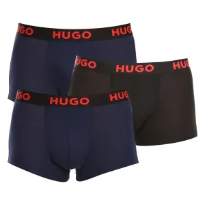 Hugo Boss 3 PACK - boxer da uomo HUGO 50496723-406 M