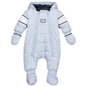 Hugo Boss Unisex Baby Snowsuit Blue - 18 Months Blue