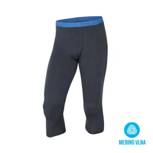 Men's 3/4 thermal trousers HUSKY Merino anthracite #1052344