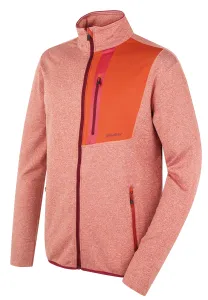 Men's sweatshirt HUSKY Ane M dk. brick orange #1027206