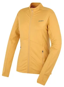 Women's sweatshirt HUSKY Tarp zipper L lt. yellow #1458327