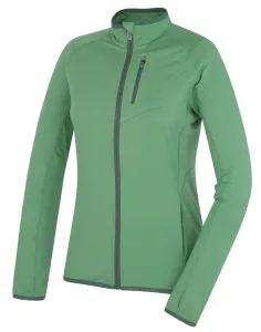 Women's Zipper Sweatshirt HUSKY Tarp L green #1269581
