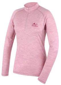 Merino thermal underwear HUSKY Merow Zip L faded pink