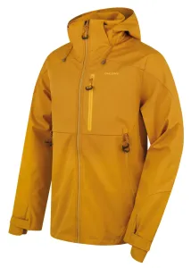 Men ́s softshell jacket HUSKY Sauri M mustard #2029110