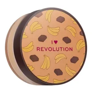 I Heart Revolution Baking Powder Chocolate Banana cipria per l' unificazione della pelle e illuminazione 22 g