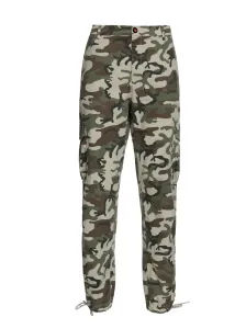I LOVE MY PANTS - Pantalone Cargo Camouflage& In Cotone #1696051