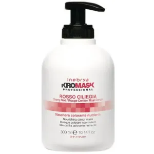 Inebrya Maschera nutriente per capelli - ciliegia rossa Ice Cream Kromask Professional (Nourishing Color Mask) 300 ml