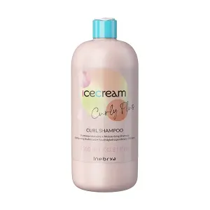 Inebrya Shampoo idratante per capelli ricci e mossi Ice Cream Curly Plus (Curl Shampoo) 1000 ml
