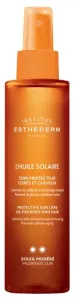 Institut Esthederm Olio protettivo per corpo e capelli con protezione media Moderate Sun (Protective Sun Care Oil for Body and Hair) 150 ml
