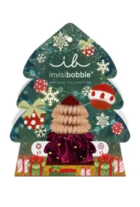 Invisibobble Confezione regalo accessori per capelli Holidays Good Things Come in Trees 4 pz