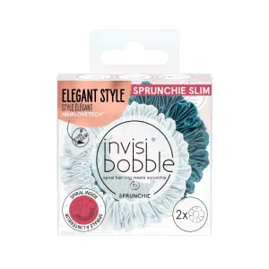 Invisibobble Elastico per capelli Sprunchie Slim Cool as Ice 2 pz