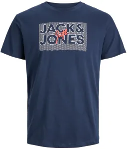 Jack&Jones T-shirt da uomo JJMARIUS Regular Fit 12235210 Navy Blazer S