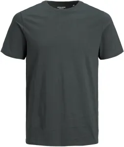 Jack&Jones T-shirt da uomo JJEORGANIC Slim Fit 12156101 Asphalt L