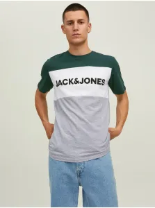 Green-Grey T-Shirt Jack & Jones - Men #1288349